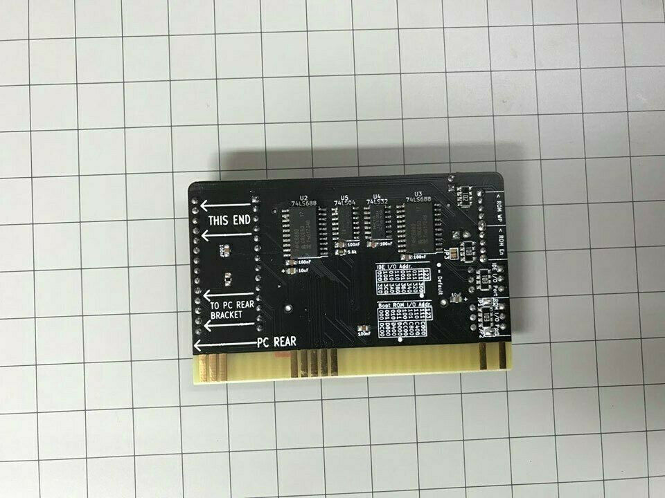 XT-CF-Mini Bootable 8-bit ISA CF Card Interface - XT-IDE
