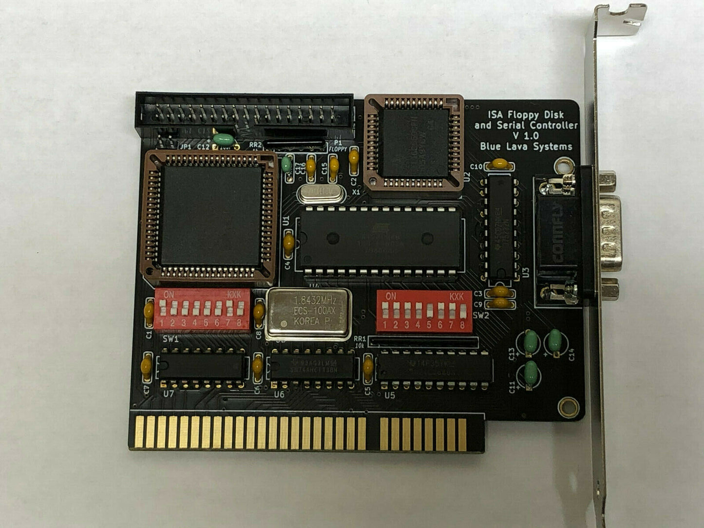 ISA 8bit High Density Floppy 1.44 MB , 2.88 MB + Boot ROM + Serial